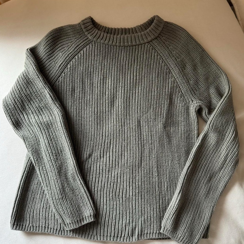 JENNI KAYNE - Cotton Fisherman Sweater